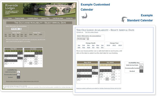 Availability Booking Calendar comparison